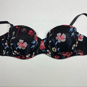 NWOT LVER BLK Covertible 36DD/E Bra